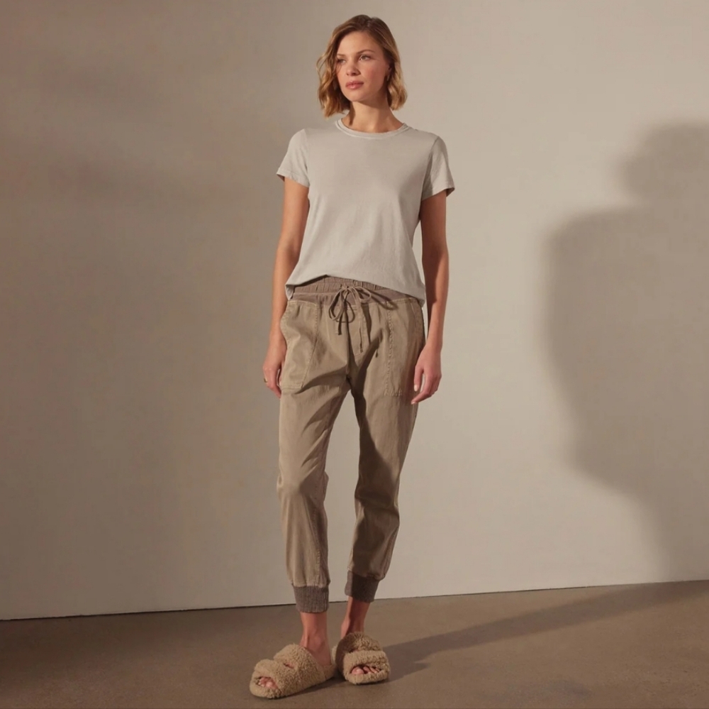 James Perse Mixed Media Pant - Picture 8 of 10